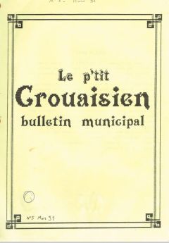 Bulletin municipal mars 1991